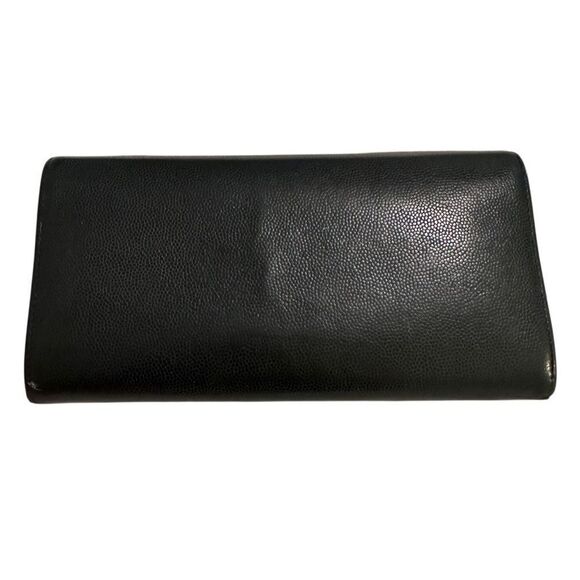 Chanel Black Leather Wallet Classic Design - Picture 4 of 12